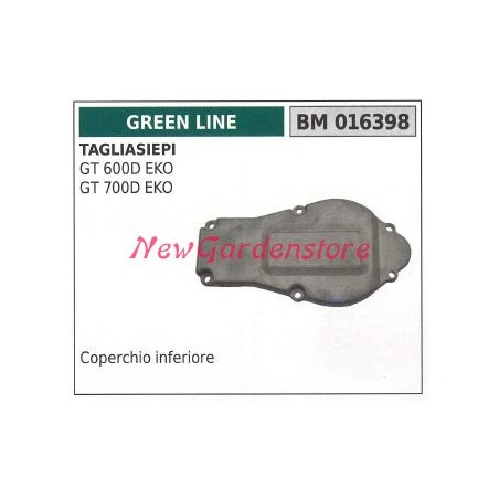 Coperchio inferiore GREENLINE tagliasiepe GT 600D EKO 700D EKO 016398 | NewgardenParts.com