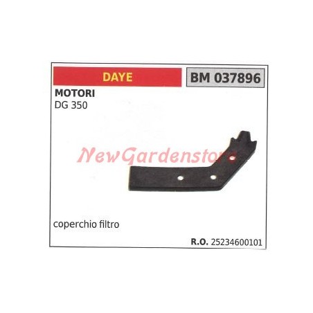 Coperchio interno filtro aria DAYE per motori DG 350 037896 | NewgardenParts.com