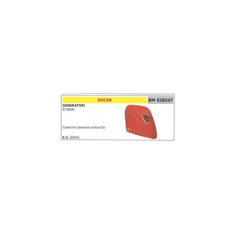 DUCAR right-hand engine inspection cover for D 2000i generator