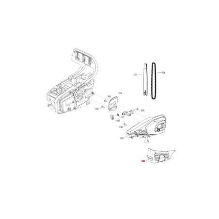 ORIGINAL BLUEBIRD Motorsäge Schalldämpfer Deckel CSP 280T - CSP 280TC CSP280T-126 | NewgardenParts.com
