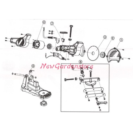 Coperchio mola affilacatena HOBBY NEW GARDEN STORE 046632 | NewgardenParts.com