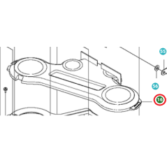 COPERCHIO PIATTO 574172102 ORIGINALE HUSQVARNA | NewgardenParts.com