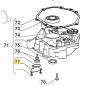 Tapa bomba de aceite ORIGINAL STIGA motor GGP7500 414cc tractor de césped 118550223/0