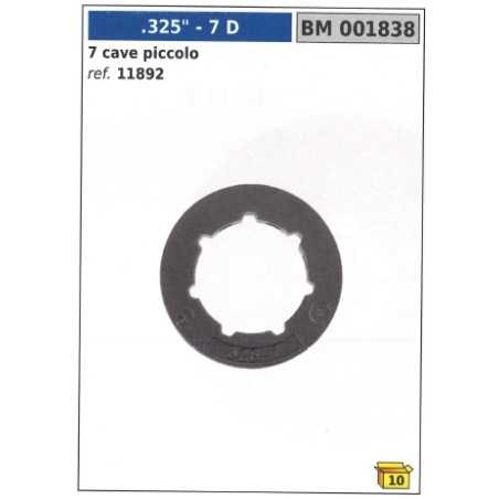 NEWGARDENSTORE pinion self-aligning ring teeth 7 .325" 7 slots 001838 | NewgardenParts.com
