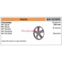 Coperchio ruota anteriore MAORI rasaerba tosaerba tagliaerba MP 4814S 023683 | NewgardenParts.com