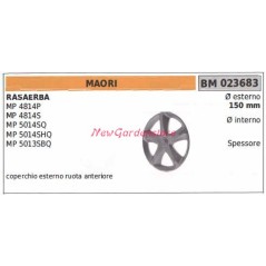 MAORI Rasenmähermäher Vorderradabdeckung MP 4814S 023683 | NewgardenParts.com