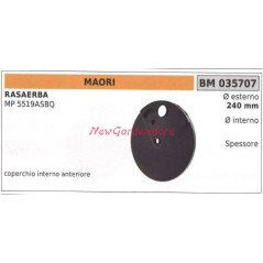 Coperchio Ruota anteriore MAORI rasaerba tosaerba tagliaerba MP 5519ASBQ 035707 | NewgardenParts.com