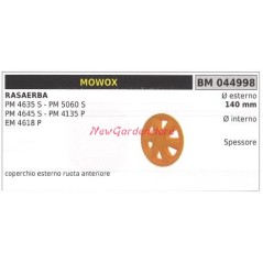 MOWOX cubierta rueda delantera MOWOX cortacésped PM 4635S 044998 | NewgardenParts.com