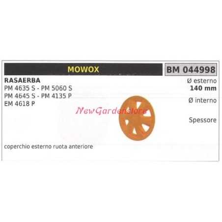 MOWOX cubierta rueda delantera MOWOX cortacésped PM 4635S 044998 | NewgardenParts.com