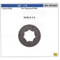 NEWGARDENSTORE pinion self-aligning ring gear teeth 7 3/8" 7 slots 005995