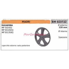 Coperchio ruota posteriore MAORI rasaerba tosaerba tagliaerba MP 5014S 023722 | NewgardenParts.com