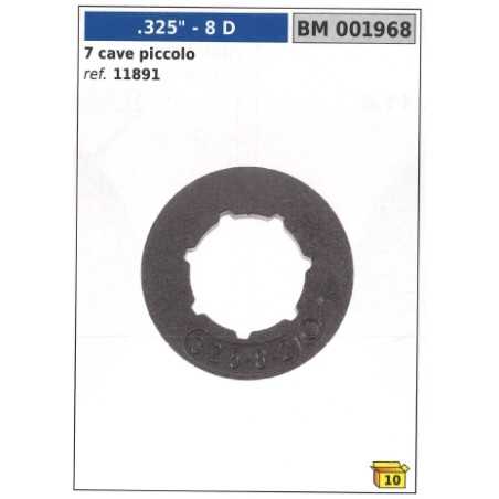 NEWGARDENSTORE self-aligning pinion ring teeth 8 .325" 7 slots 001968 | NewgardenParts.com