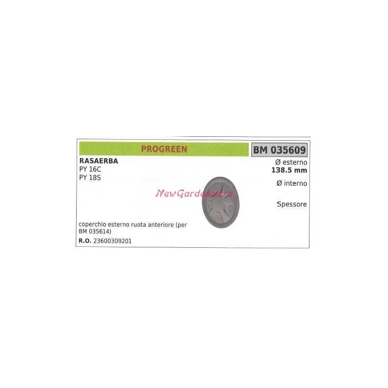 PROGREEN Roue de coupe pour tondeuse à gazon PY 16C 18S 035609