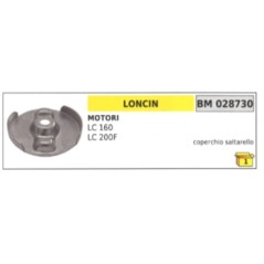 Coperchio saltarello avviamento compatibile LONCIN motozappa LC160 - LC 200F | NewgardenParts.com