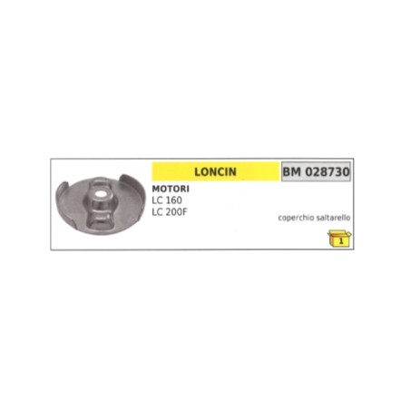 Coperchio saltarello avviamento compatibile LONCIN motozappa LC160 - LC 200F | NewgardenParts.com