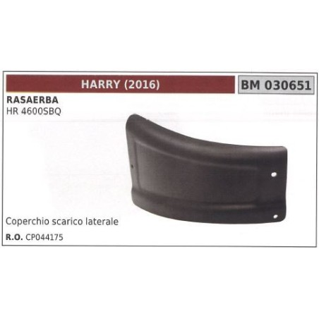 Coperchio scarico laterale HARRY rasaerba tosaerba tagliaerba HR 4600SBQ 030651 | NewgardenParts.com