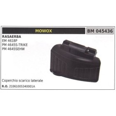 Coperchio scarico laterale MOWOX rasaerba tosaerba tagliaerba EM 4618P 045436 | NewgardenParts.com