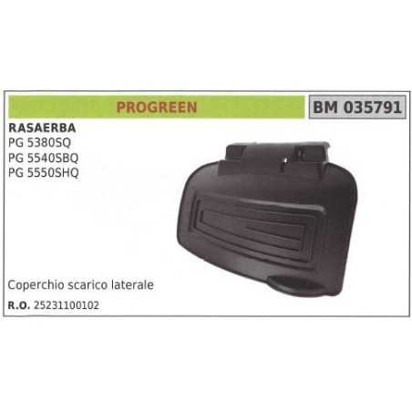 PROGREEN Rasenmäher Mähwerk Seitenablassabdeckung PG5380SQ 035791 | NewgardenParts.com