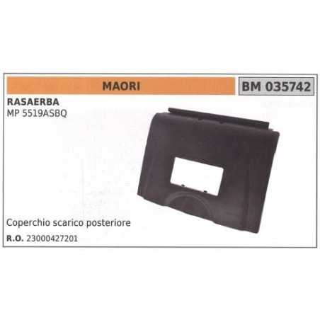 Hintere Auspuffabdeckung MAORI Rasenmähermäher MP 5519ASBQ 035742 | NewgardenParts.com