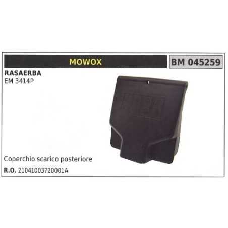 Hintere Auspuffabdeckung MOWOX Rasenmäher Mähwerk EM 3414P 045259 | NewgardenParts.com