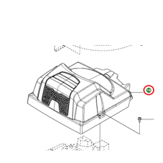 COPERCHIO TRASMISSIONE 578261305 ORIGINALE HUSQVARNA | NewgardenParts.com