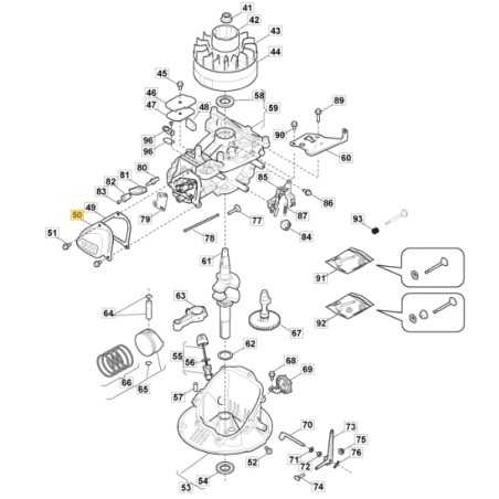 Valve cover ORIGINAL STIGA for engine RSCT 100 OHV 118550681/0 | NewgardenParts.com