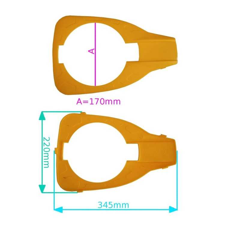 Capottina giallo cover STIGA ST500 ST7750 trattorino rasaerba 325055001/0 STIGA