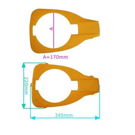 Anneau de capot jaune ORIGINAL STIGA pour moteur de tracteur de pelouse | NewgardenParts.com