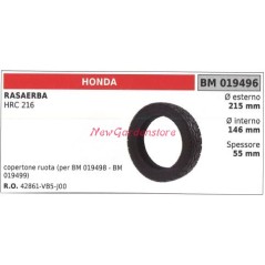 Tapa de rueda de cortacésped IBEA HRC 216 019496 | NewgardenParts.com