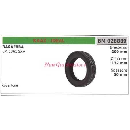 KAAZ lawn mower mower wheel LM 5361 SXA 028889 | NewgardenParts.com