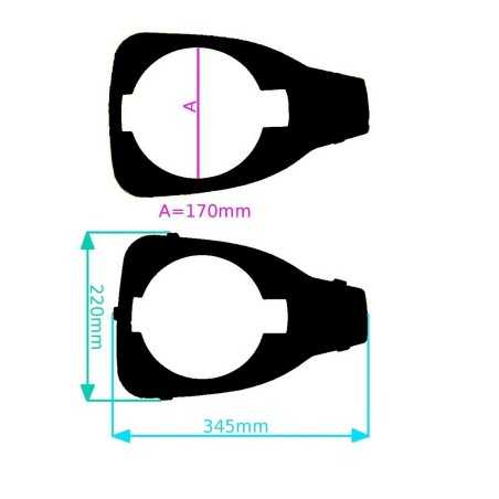 Anillo de techo negro ORIGINAL STIGA para motor de tractor de césped | NewgardenParts.com