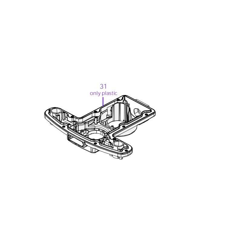 Vordere Bodenabdeckung ORIGINAL AMBROGIO Roboter 4.0 Basic