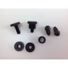 Couvercle pour robot tondeuse ZUCCHETTI L30 black carboon look | NewgardenParts.com