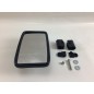 Rear-view mirror cup 235x140mm arm diameter 18mm BRIEDA tractor cab