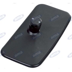 Espejo retrovisor interior cabina 379x187mm compatible tractor SAME | NewgardenParts.com