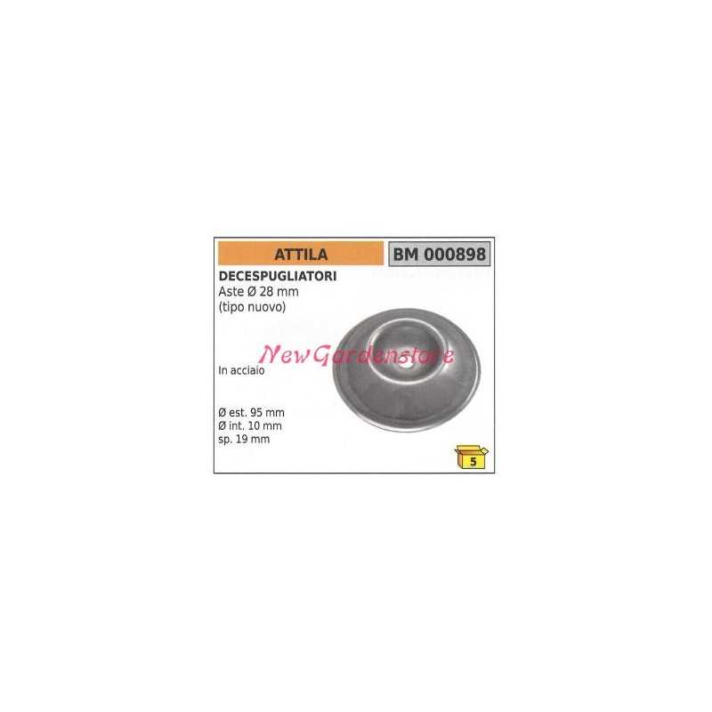 Paire d'engrenages coniques fixes coupelle ATTILA débroussailleuse 000898