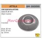 Paire d'engrenages coniques fixes coupelle ATTILA débroussailleuse 000898