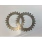 Par de garras 2 piezas rueda trasera para robot cortacésped AMBROGIO L250 - L350i