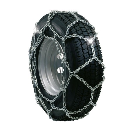 Coppia catene da neve a croce ruota pneumatico trattorino 5.10/3.50-4 13X5.00-6 | NewgardenParts.com