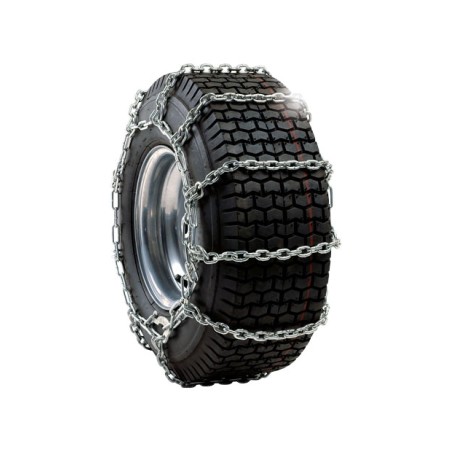 Coppia catene da neve ruota pneumatico trattorino 18x8.50-8 | NewgardenParts.com