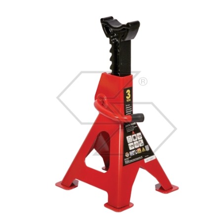 Coppia cavalletti regolabili portata 3000Kg altezza chiuso 280 mm aperto 430mm | NewgardenParts.com