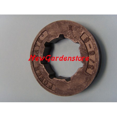 Anello dentato pignone motosega 820-830-910-920-930 JONSERED passo 3/8 8 DENTI | NewgardenParts.com