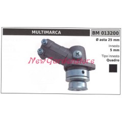 Coppia conica decespugliatore 013200 Ø asta 25 Ø innesto 5 innesto quadro | NewgardenParts.com