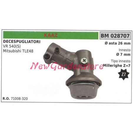 Coppia conica KAAZ decespugliatore VR 540(S) 028707 | NewgardenParts.com