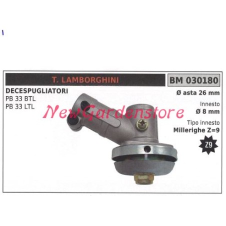 Coppia conica LAMBORGHINI decespugliatore PB 33 BTL 030180 | NewgardenParts.com