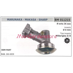 Coppia conica MARUNAKA decespugliatore oem part 011215