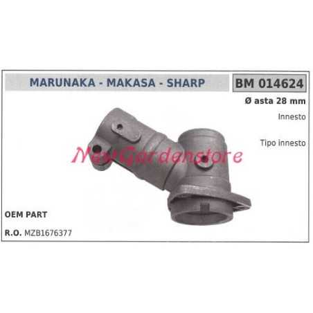 Paire d'engrenages coniques MARUNAKA débroussailleuse pièce 014624 | NewgardenParts.com