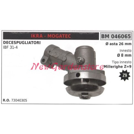 Coppia conica MOGATEC decespugliatore IBF 31-4 045065 | NewgardenParts.com