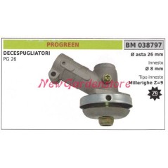 Coppia conica PROGREEN decespugliatore PG 26 038797 | NewgardenParts.com