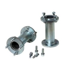 Coppia distanziali ruote gemellate L 150 mm per falciatrice NIBBI FC 20 - FC 145 | NewgardenParts.com